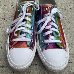 Rainbow Converse Shoes!